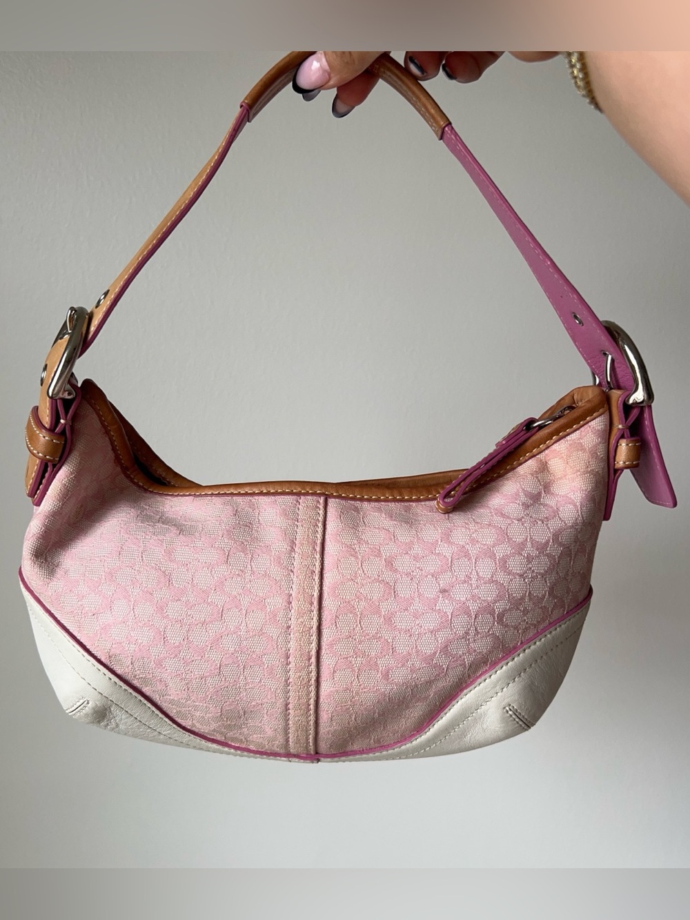 Vintage Coach Signature Soho Small Hobo Bag